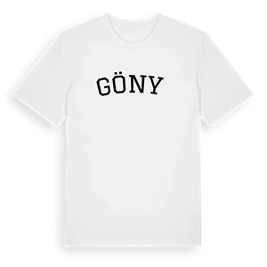Gönyű böjd t-shirt – ekologisk bomull t-shirt från Pinshirt