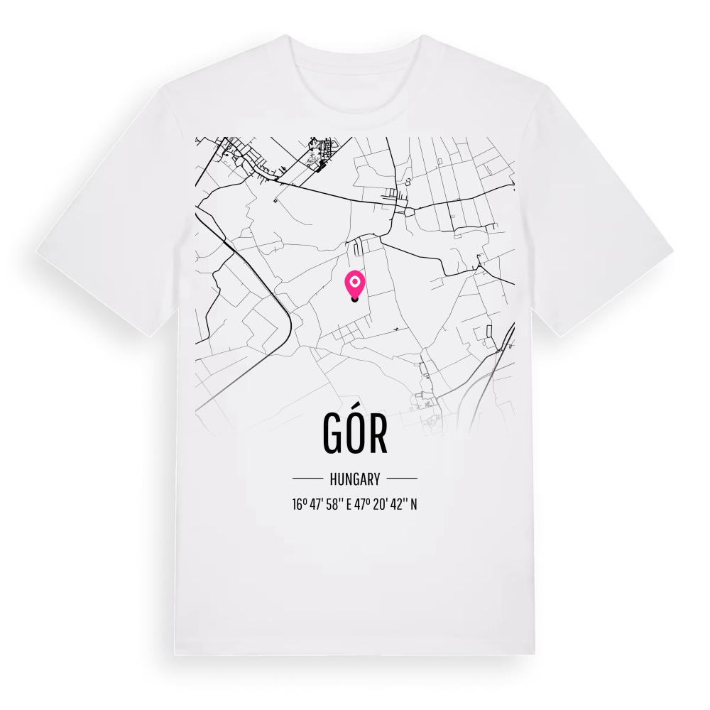 Gór karta t-shirt – White, i miljö