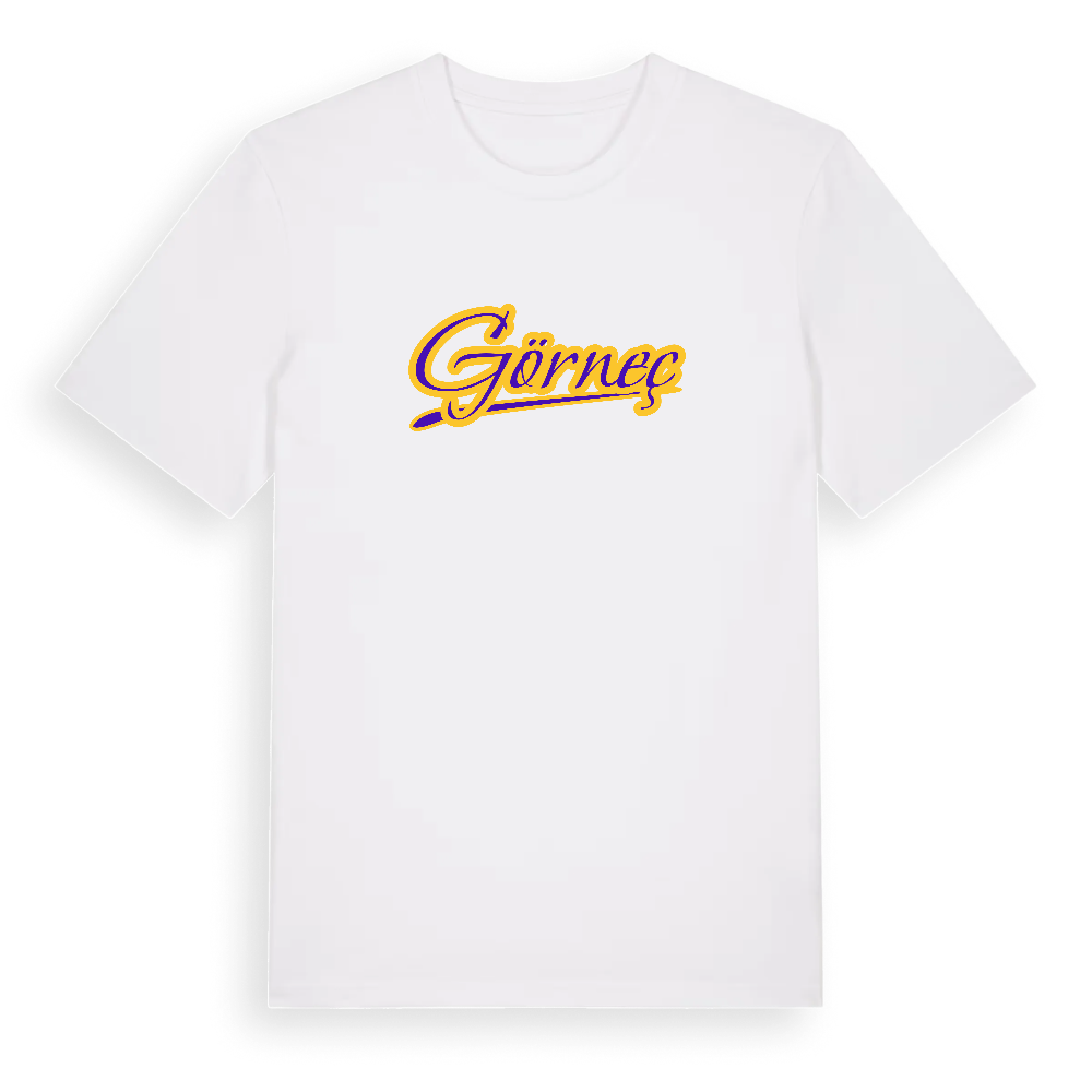 Görneç baseball t-shirt – White, i miljö