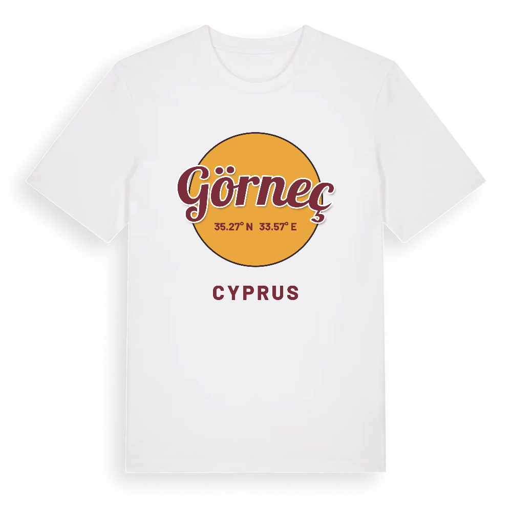 Görneç cirkel t-shirt – White, i miljö