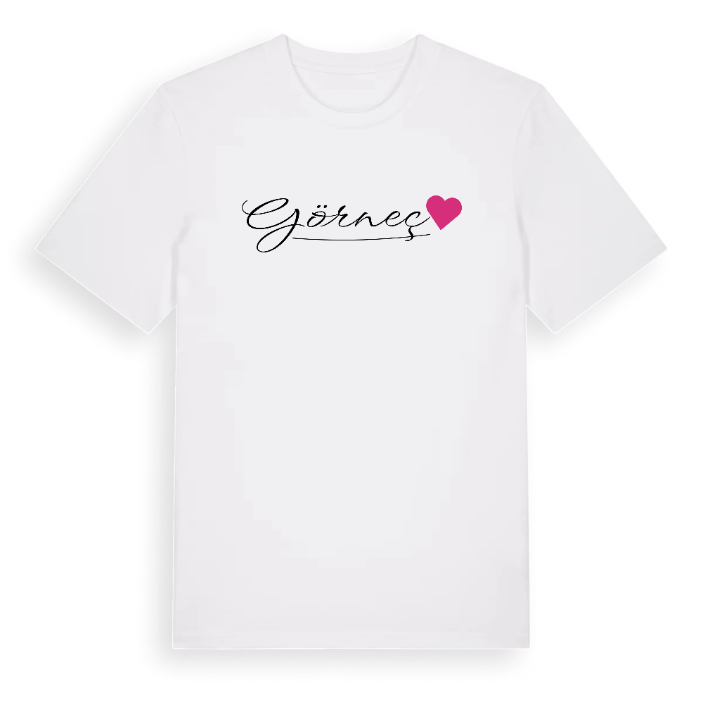 Görneç hjärta t-shirt – White, i miljö