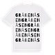 Gråbenåsen ordlek t-shirt