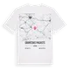 Gramzdas pagasts karta t-shirt