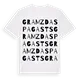 Gramzdas pagasts ordlek t-shirt