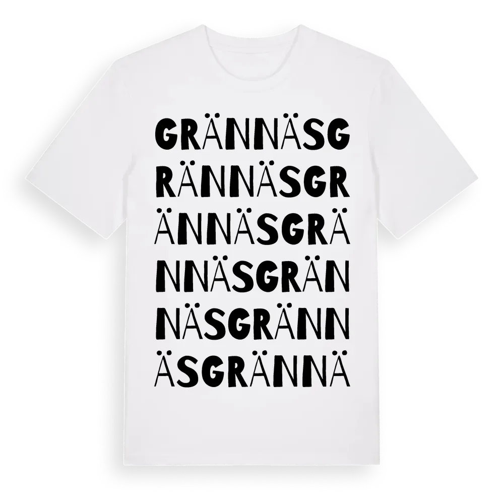 Grännäs ordlek t-shirt i miljö
