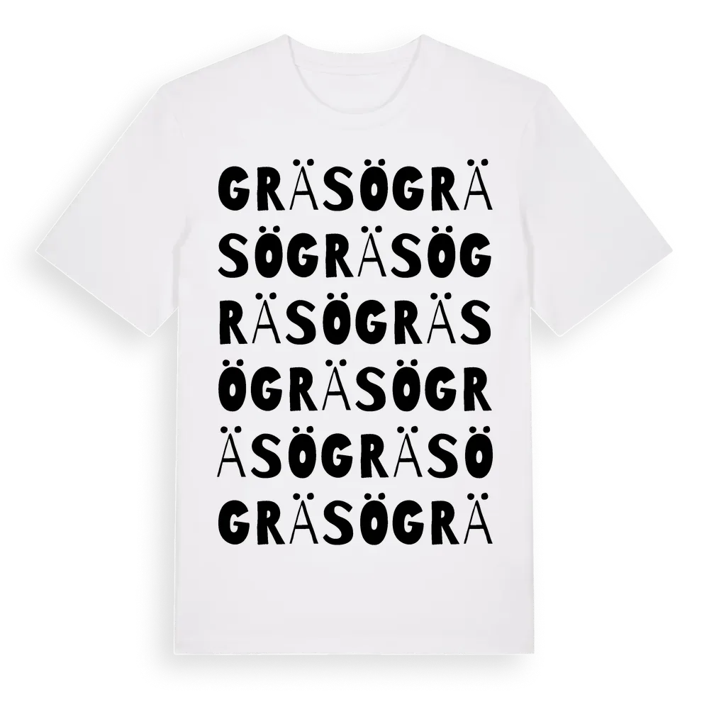 Gräsö ordlek t-shirt i miljö