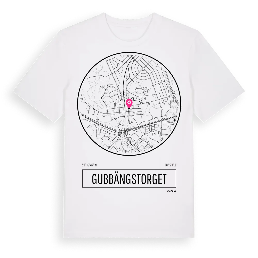 Gubbängstorget t-shirt i miljö