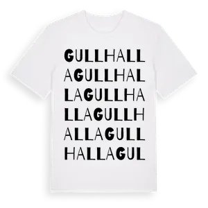 Gullhalla ordlek t-shirt – ekologisk bomull t-shirt från Pinshirt
