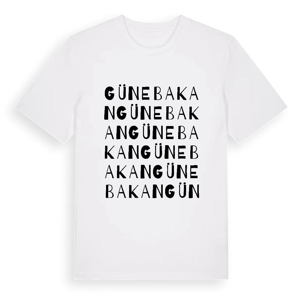 Günebakan ordlek t-shirt – White, i miljö