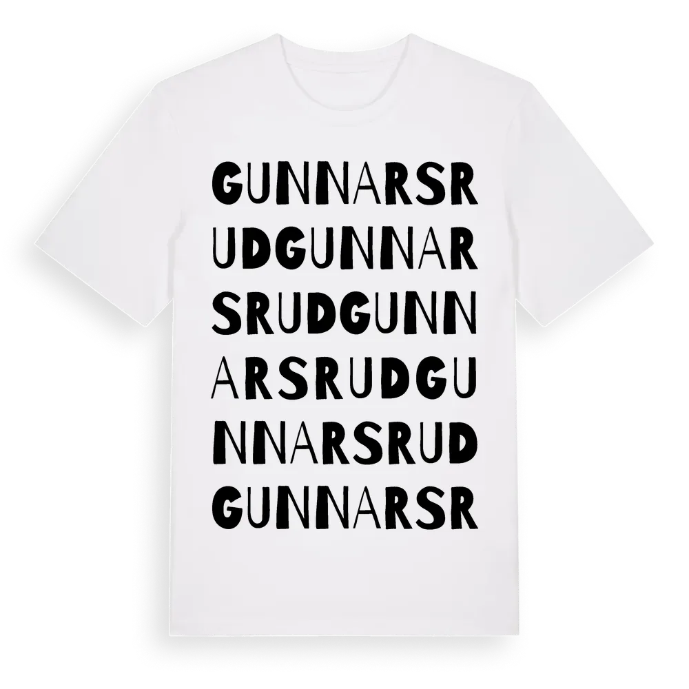 Gunnarsrud ordlek t-shirt i miljö