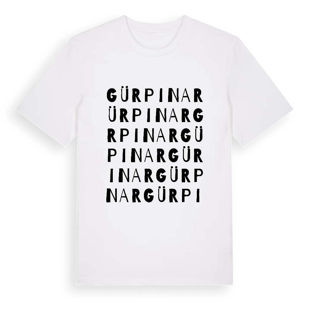 Gürpınar ordlek t-shirt – White, i miljö
