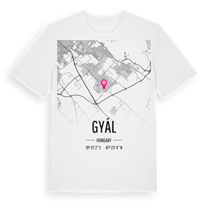 Gyál karta t-shirt – ekologisk bomull t-shirt från Pinshirt