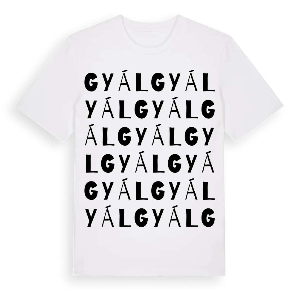 Gyál ordlek t-shirt – White, i miljö