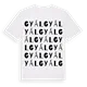 Gyál ordlek t-shirt