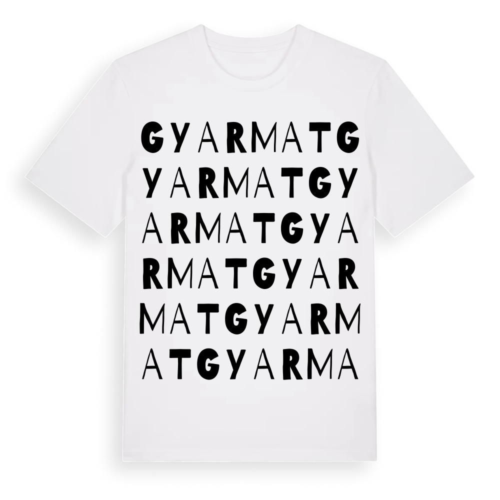 Gyarmat ordlek t-shirt – White, i miljö