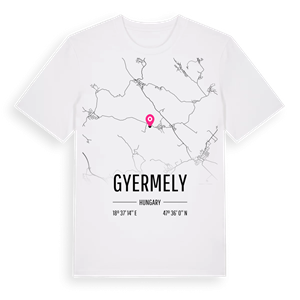 Gyermely karta t-shirt – ekologisk bomull t-shirt från Pinshirt
