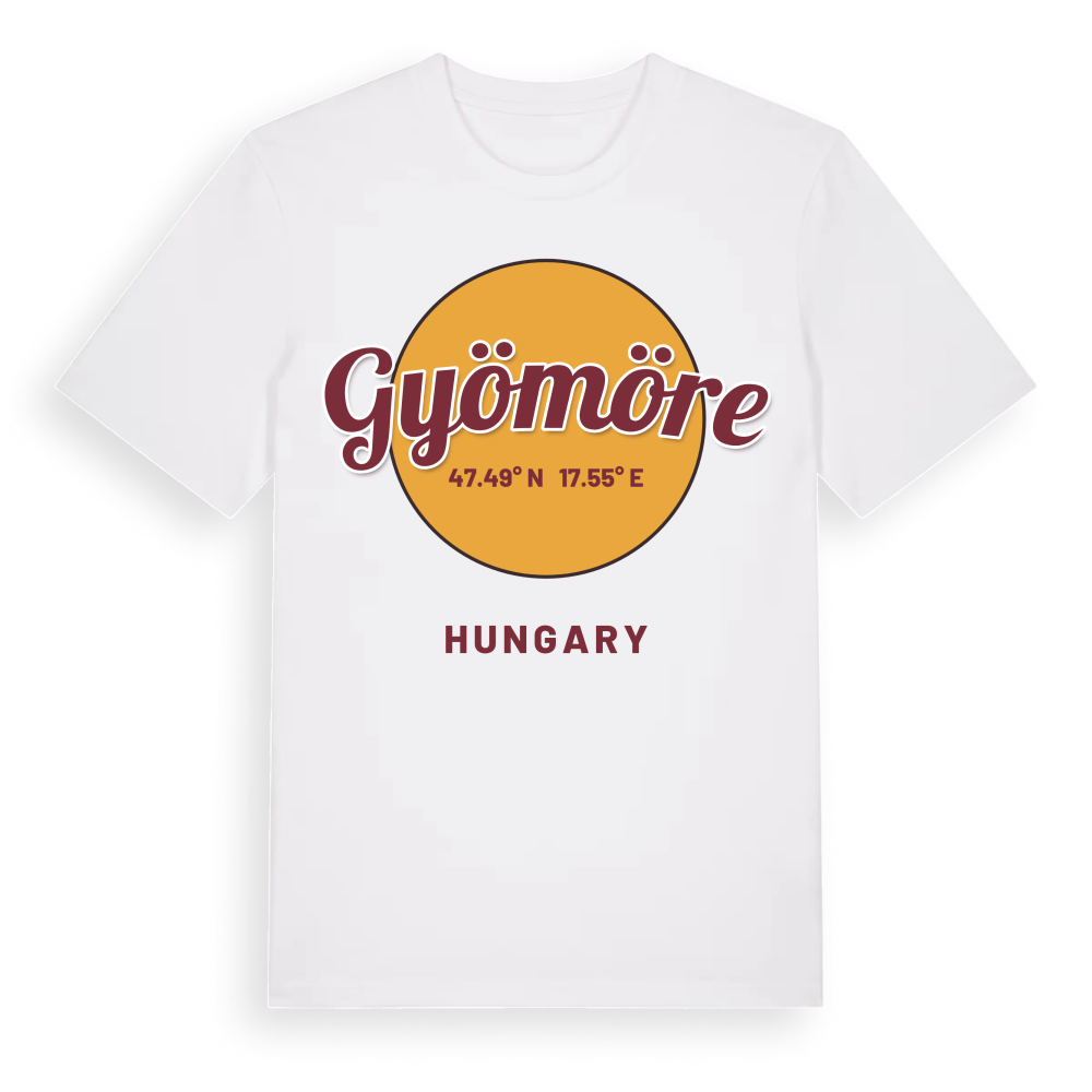 Gyömöre cirkel t-shirt – White, i miljö