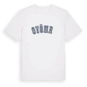 Gyömrő college t-shirt – ekologisk bomull t-shirt från Pinshirt