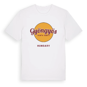 Gyöngyös cirkel t-shirt – ekologisk bomull t-shirt från Pinshirt