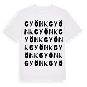 Gyönk ordlek t-shirt – ekologisk bomull t-shirt från Pinshirt