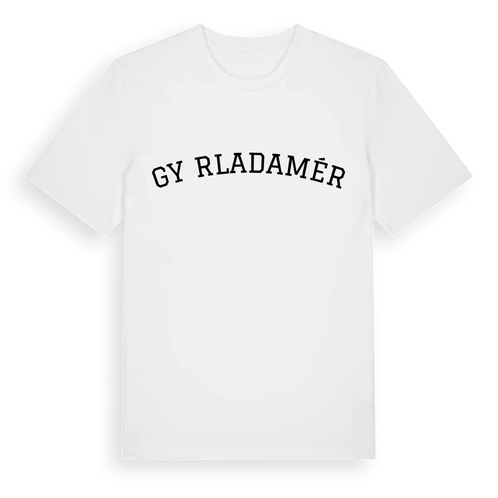Győrladamér böjd t-shirt – White, i miljö