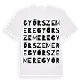 Győrszemere ordlek t-shirt
