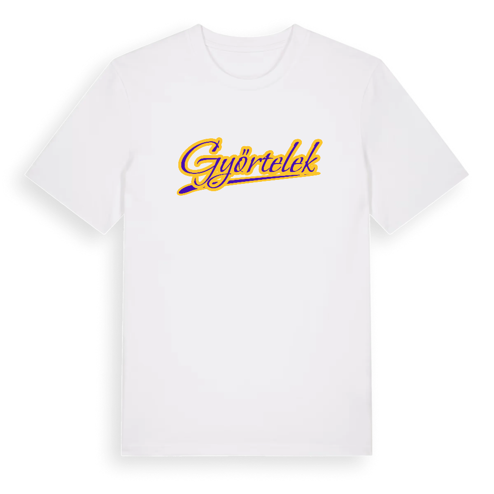 Győrtelek baseball t-shirt – White, i miljö