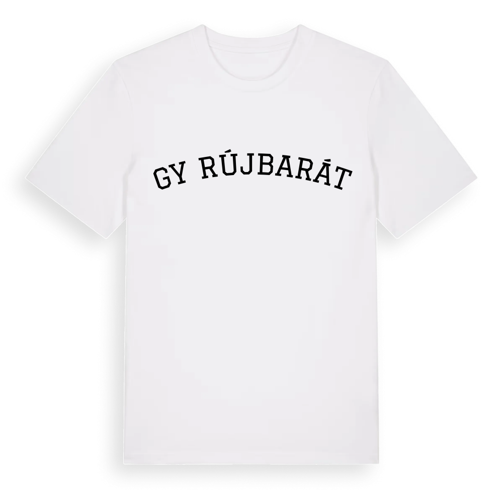 Győrújbarát böjd t-shirt – White, i miljö