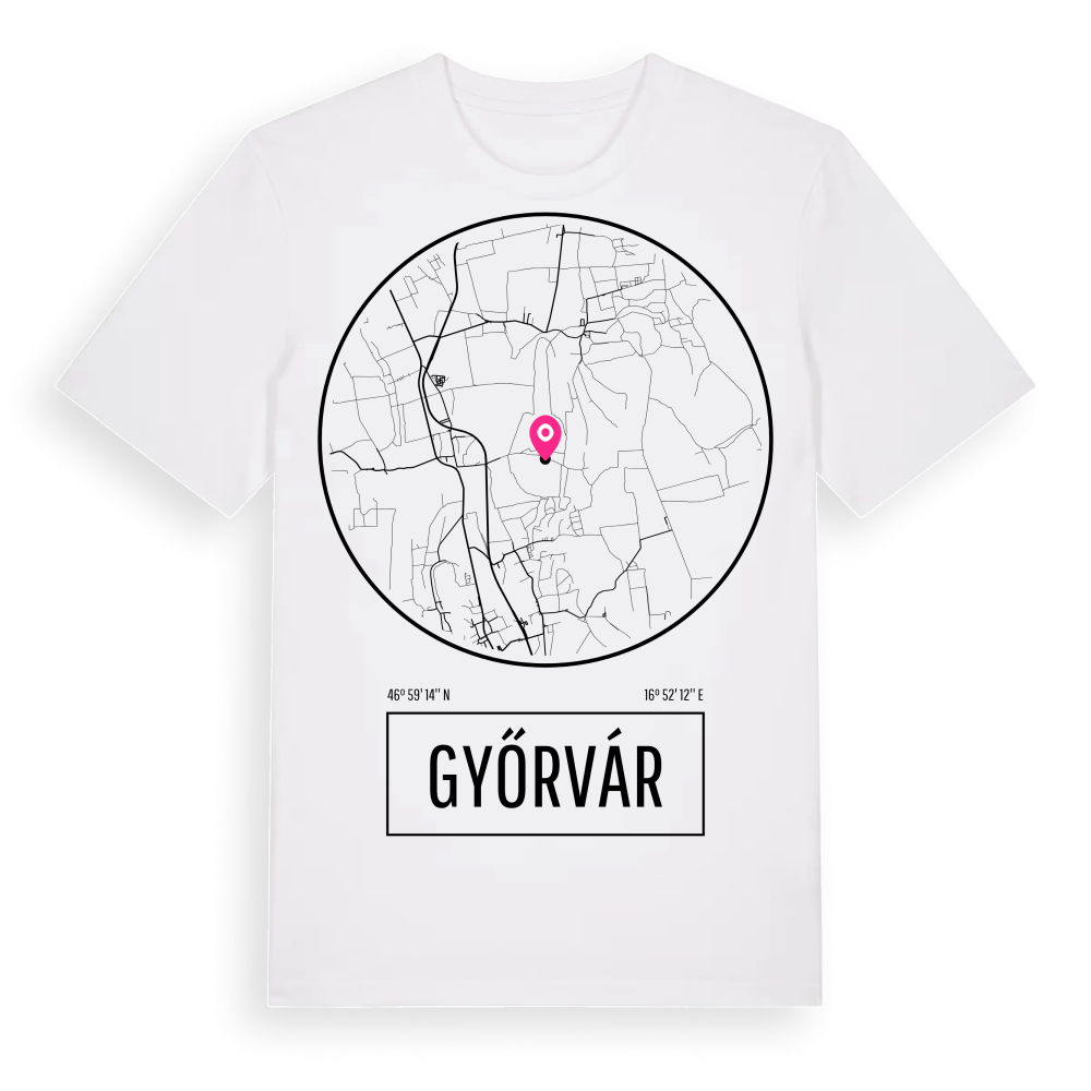 Győrvár t-shirt – White, i miljö