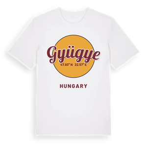 Gyügye cirkel t-shirt – ekologisk bomull t-shirt från Pinshirt