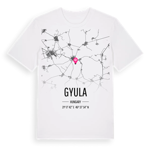 Gyula karta t-shirt – ekologisk bomull t-shirt från Pinshirt