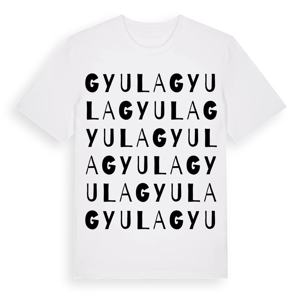 Gyula ordlek t-shirt – White, i miljö
