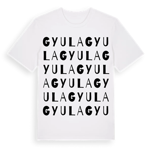 Gyula ordlek t-shirt – ekologisk bomull t-shirt från Pinshirt