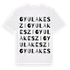 Gyulakeszi ordlek t-shirt