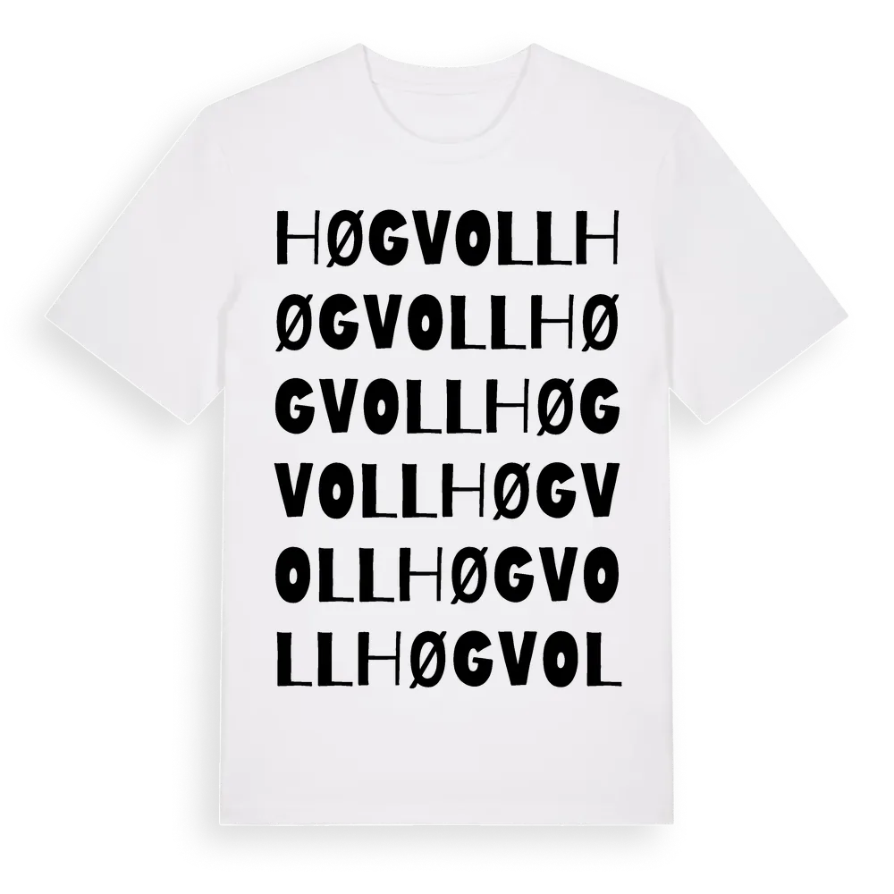Høgvoll ordlek t-shirt i miljö