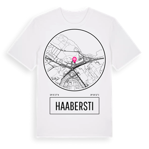 Haabersti t-shirt – ekologisk bomull t-shirt från Pinshirt