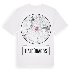 Hajdúbagos t-shirt – ekologisk bomull t-shirt från Pinshirt
