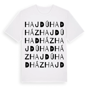 Hajdúhadház ordlek t-shirt – ekologisk bomull t-shirt från Pinshirt