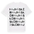 Hajmáskér ordlek t-shirt