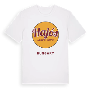 Hajós cirkel t-shirt – ekologisk bomull t-shirt från Pinshirt