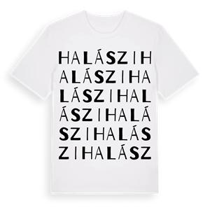 Halászi ordlek t-shirt – ekologisk bomull t-shirt från Pinshirt