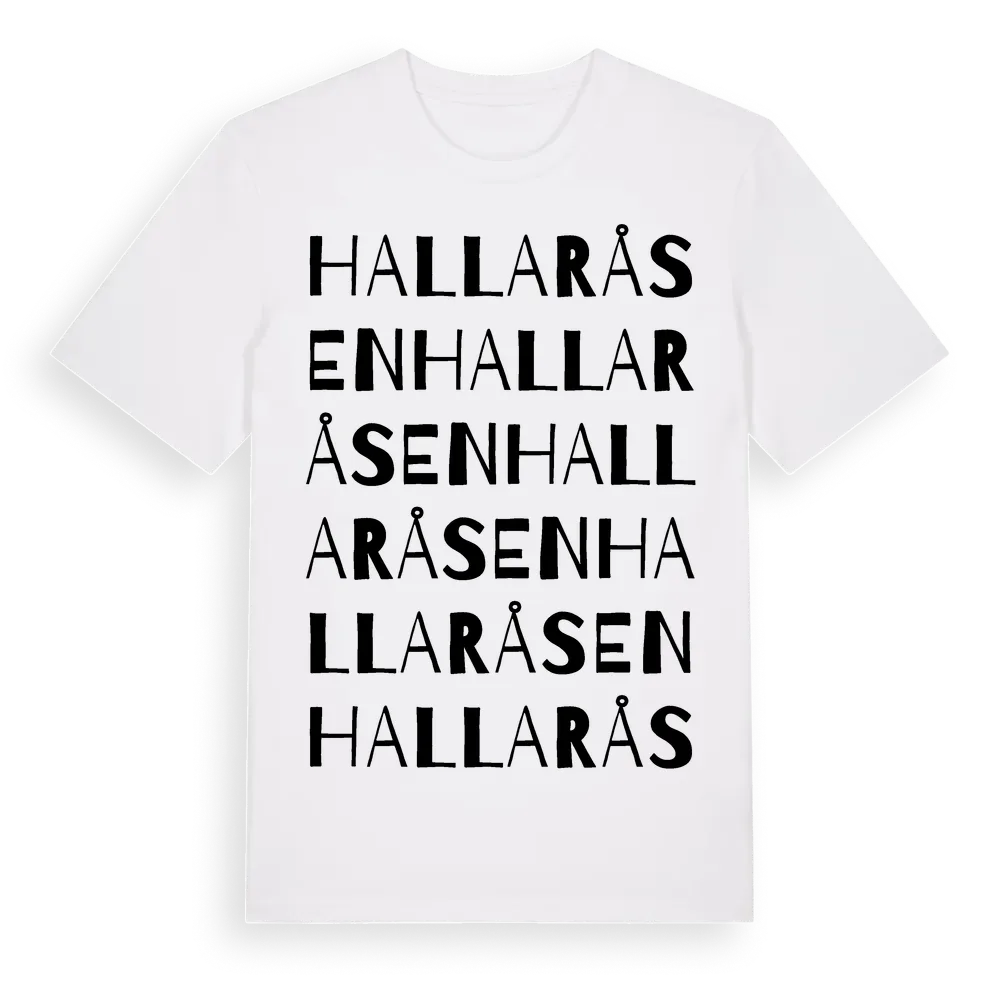 Hallaråsen ordlek t-shirt i miljö