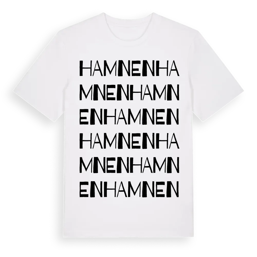 Hamnen ordlek t-shirt i miljö