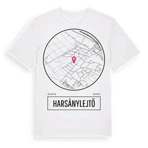 Harsánylejtő t-shirt – ekologisk bomull t-shirt från Pinshirt