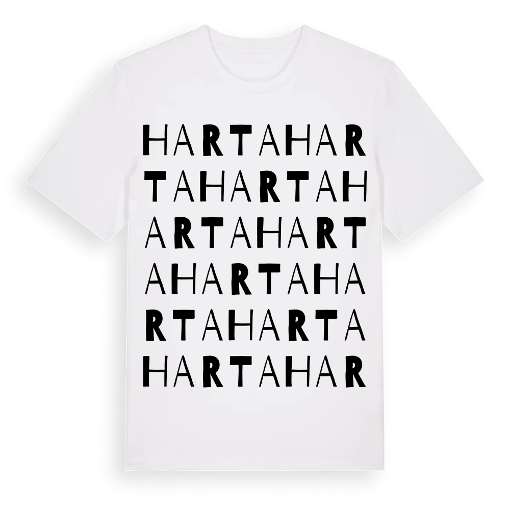 Harta ordlek t-shirt – White, i miljö