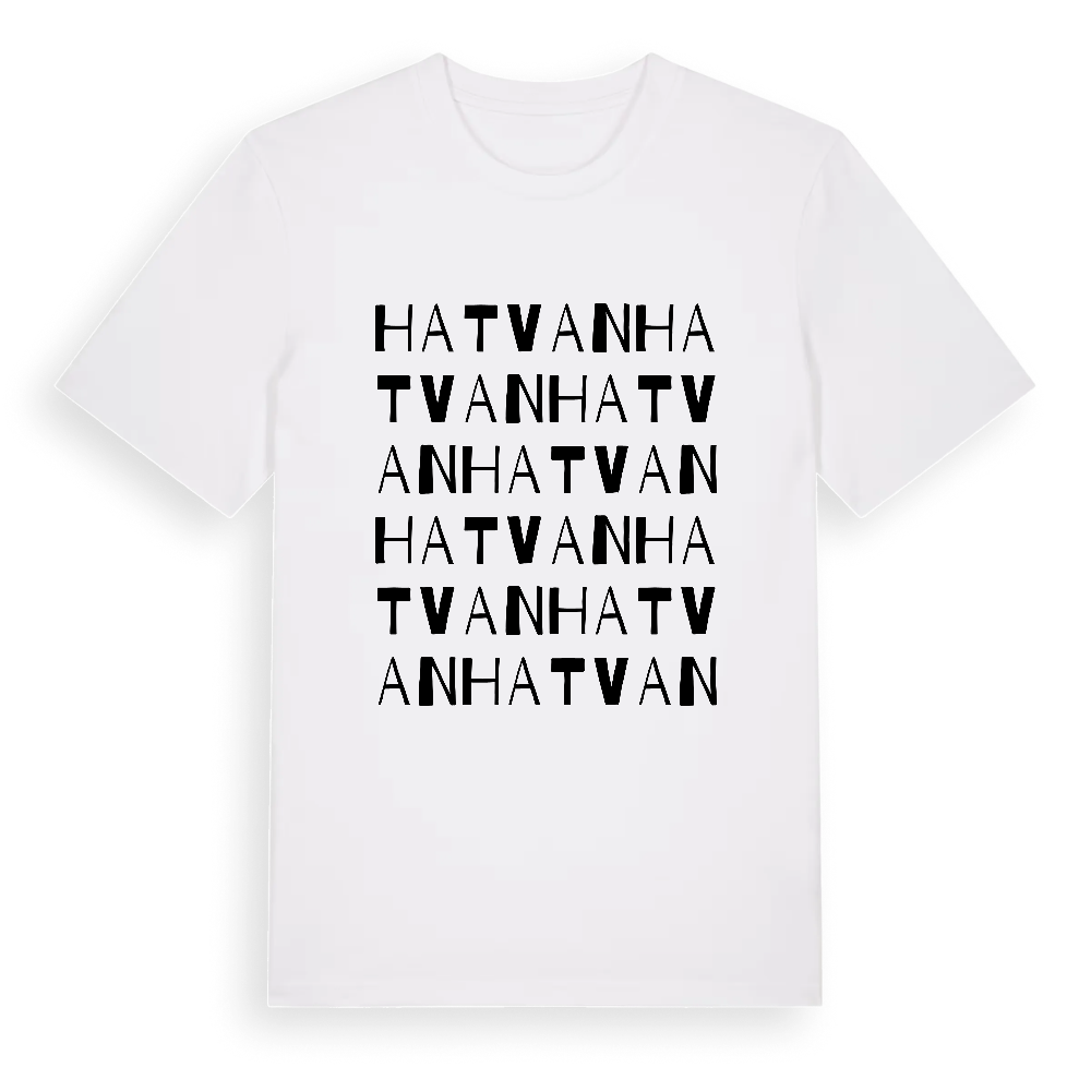 Hatvan ordlek t-shirt – White, i miljö