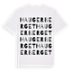 Haugerberget ordlek t-shirt