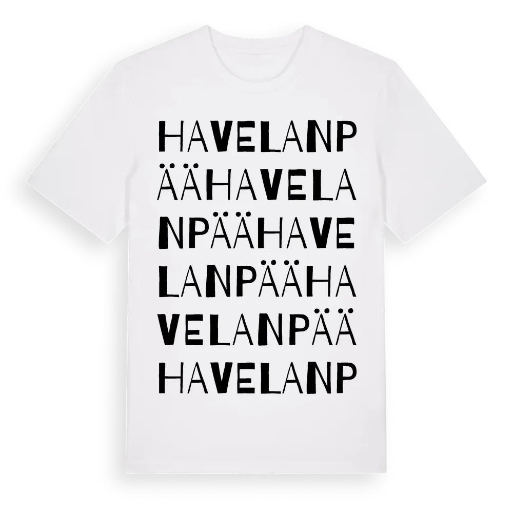 Havelanpää ordlek t-shirt i miljö
