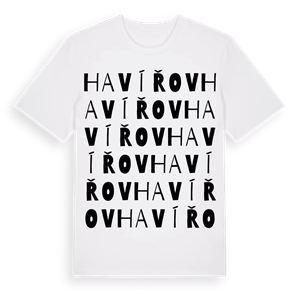 Havířov ordlek t-shirt – ekologisk bomull t-shirt från Pinshirt
