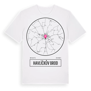 Havlíčkův Brod t-shirt – ekologisk bomull t-shirt från Pinshirt